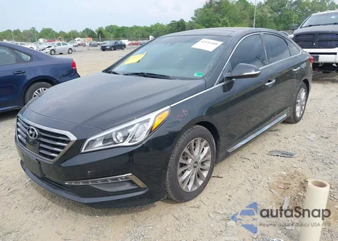 2015 Hyundai Sonata Limited из США, поврежденный, VIN 5NPE34AF2FH127934